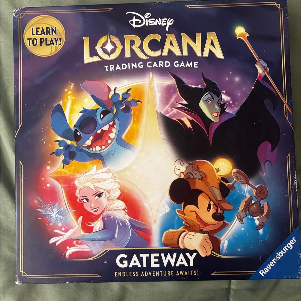 Disney Lorcana Trading Card Game - Colorful Gateway Edition